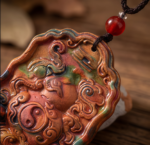 Painted Eight-Trigram Gourd Charm — Attract Wealth, Ward Off Evil, and Ensure Health - Image 3