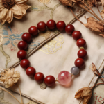 Golden Ten Thousand Taels Pendant & Red Musk Bracelet - Image 4